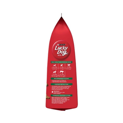 Purina Lucky Dog Dry Minced Beef, Vegetable & Marrowbone Flavour Dog Food - 3Kg