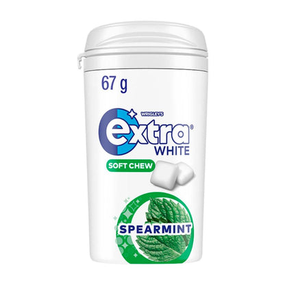 Extra White Soft Chew Spearmint Sugar Free Chewing Gum - 67g