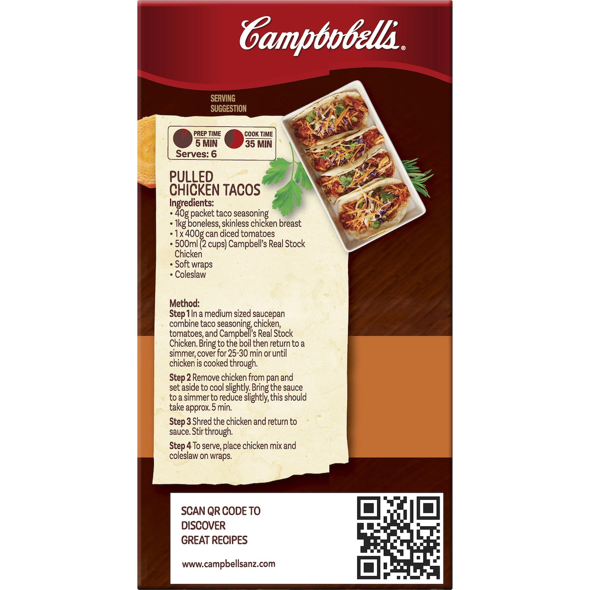 Campbells Real Stock Chicken 500ml