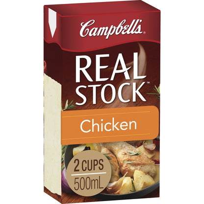 Campbells Real Stock Chicken Liquid Stock 500mL