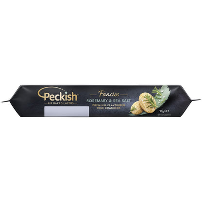 Peckish Fancies Rosemary & Sea Salt 90g