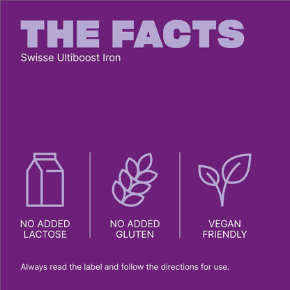 Swisse Ultiboost Iron Tablets Helps Relieve Fatigue 30 pack