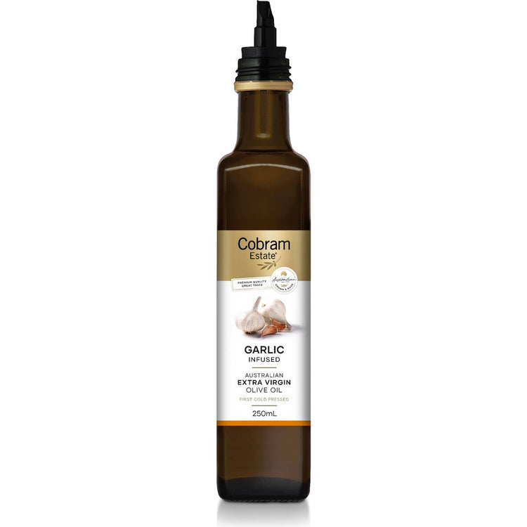 Cobram Estate Extra Virgin Olive Oil Garlic Infused 250ml
