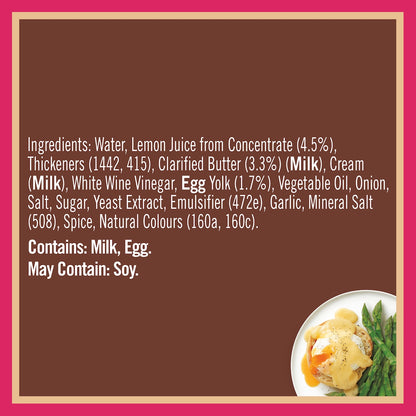 Gravox Hollandaise Liquid Sauce Pouch 165g