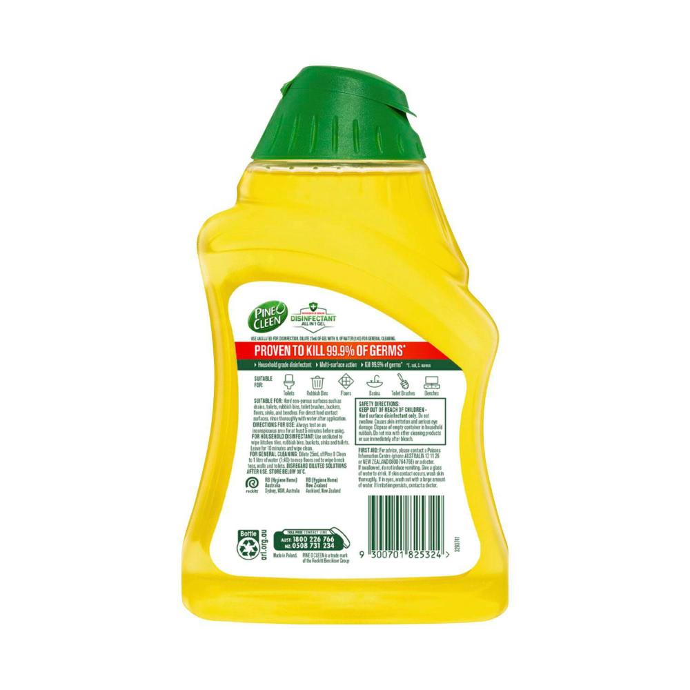 Pine O Cleen Disinfectant Gel Lemon - 400mL
