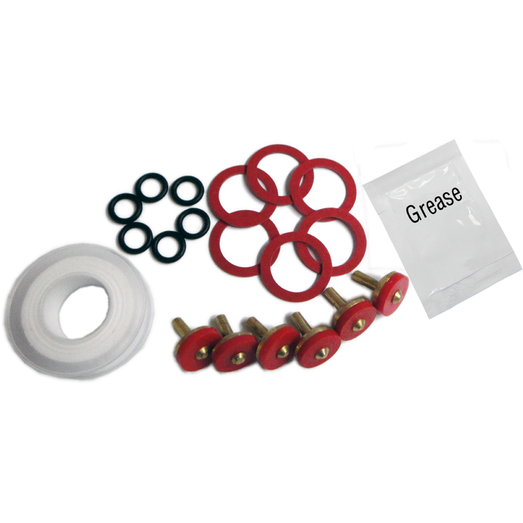 Kinetic 6 Piece 12mm Brass Premium Tap Repair Kit