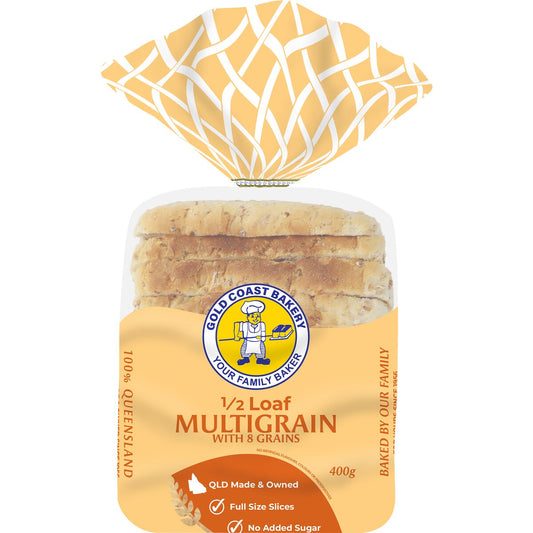 Gold Coast Bakery Multi Grain Half Loaf 400g