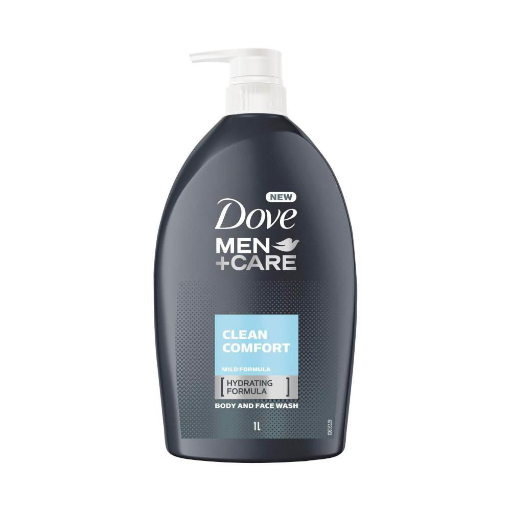 Dove Men+care ean Comfort Body And Face Wash - 1L