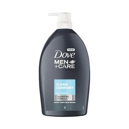 Dove Men+care ean Comfort Body And Face Wash - 1L