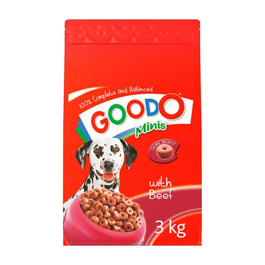 Good- O Dog With Beef Dry Dog Food - 3kg