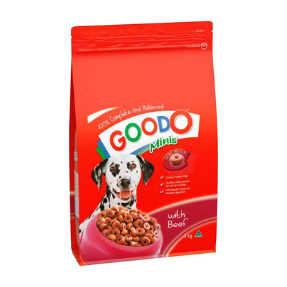 Good- O Dog With Beef Dry Dog Food - 3kg