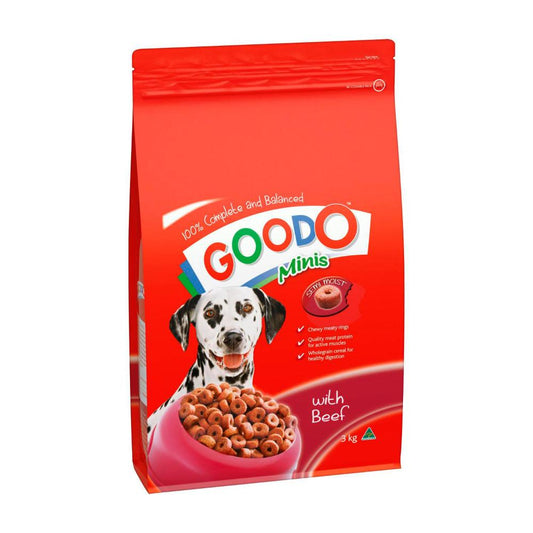 Good- O Dog With Beef Dry Dog Food - 3kg
