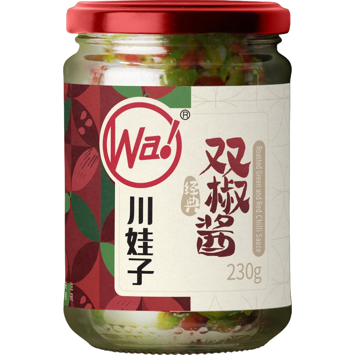 Chuanwazi Green & Red Chilli Sauce 230g