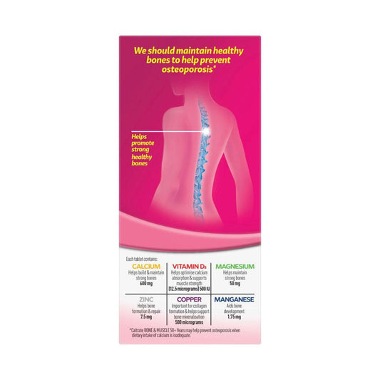 Caltrate Bone & Muscle Vitamin D 500iu 50+ - 100 Pack