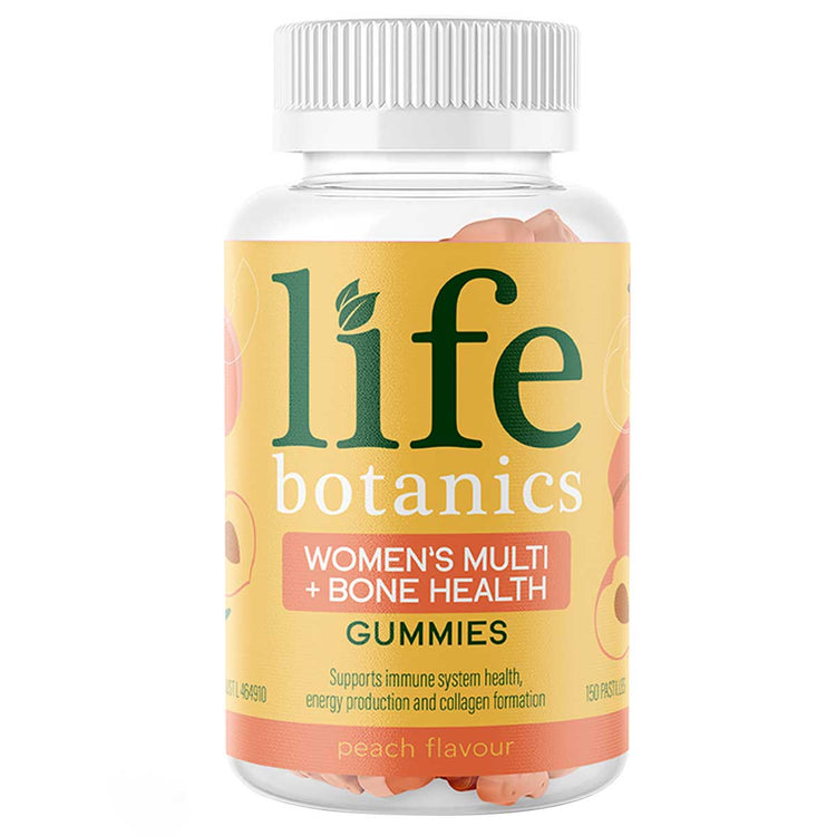 Life Botanics Vegetarian Women's Multi + Bone Health Gummies 150 Pack