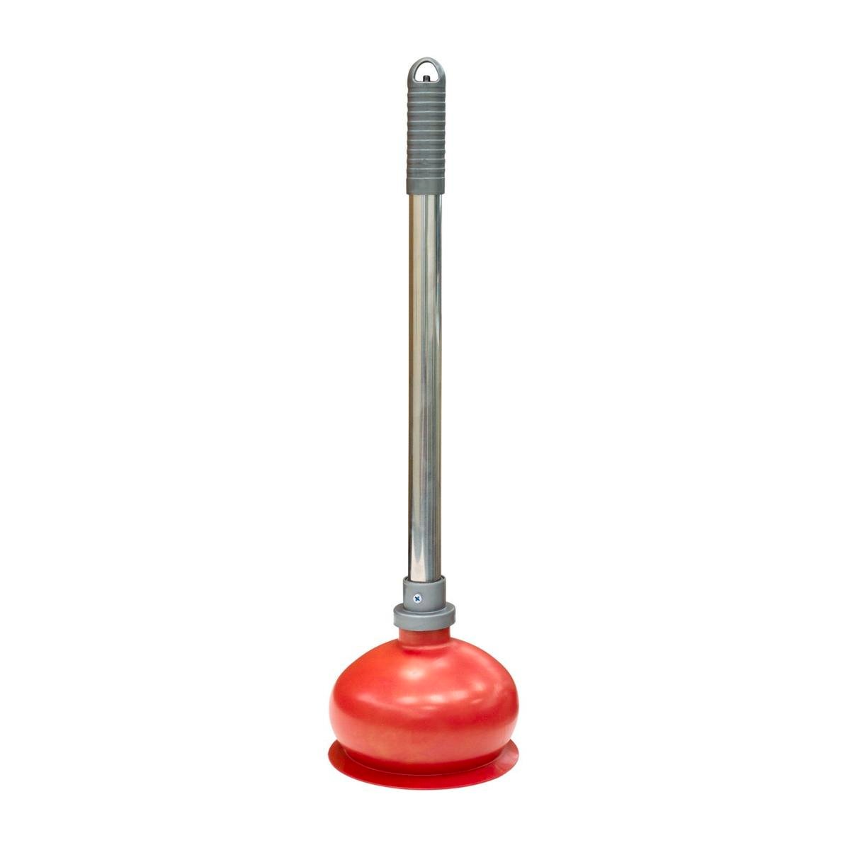EnduraSeal Premium Toilet Plunger - Stainless Steel - Lightweight - Durable