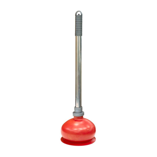 EnduraSeal Premium Toilet Plunger - Stainless Steel - Lightweight - Durable