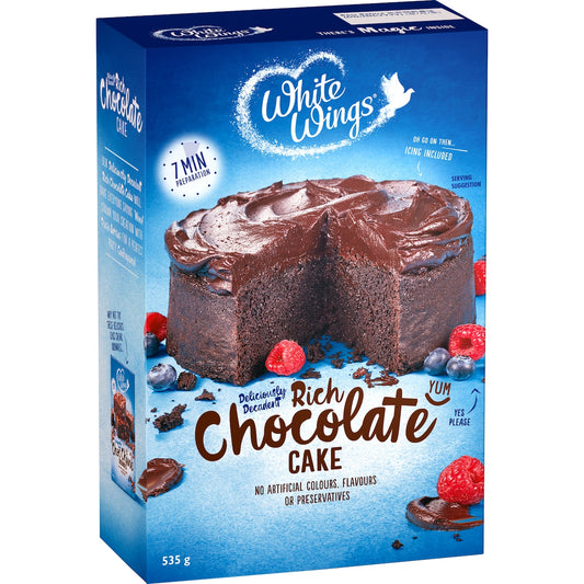 White Wings Cake Mix Rich Chocolate Cake 535g