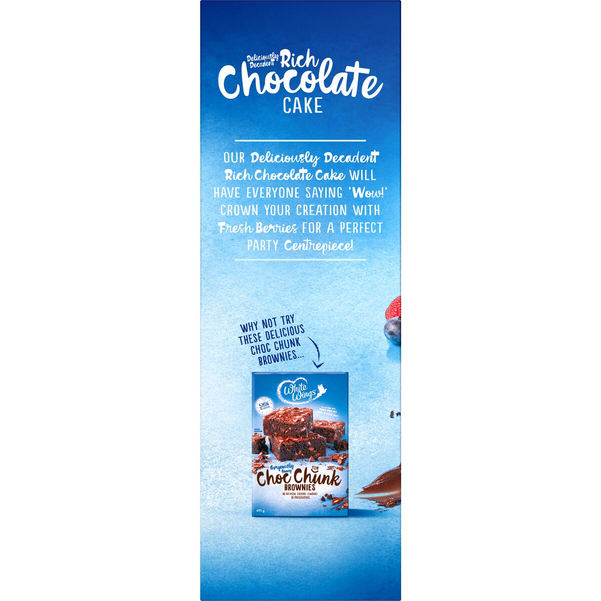 White Wings Cake Mix Rich Chocolate Cake 535g