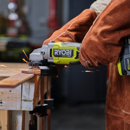 Ryobi HP Angle Grinder - 18V One+ - 125mm - 9000rpm - Tool Only