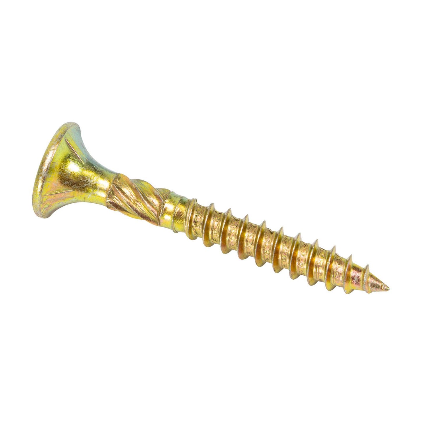 Titan Bugle Batten Screw - 14g x 50mm - Zinc Gold - 25 Pack