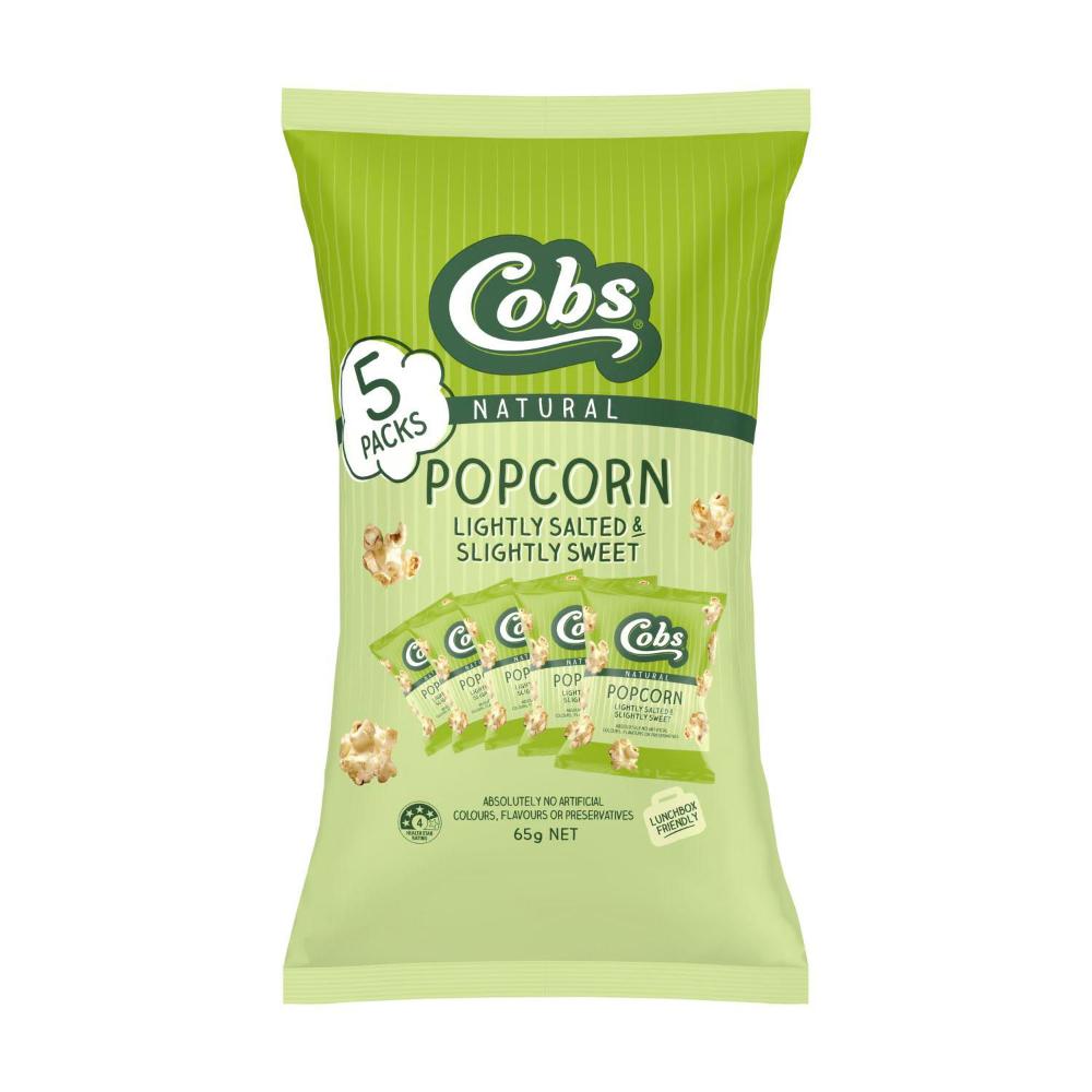 Cobs Sweet & Salty Popcorn Multipack Lunchbox Snacks - 5 Pack
