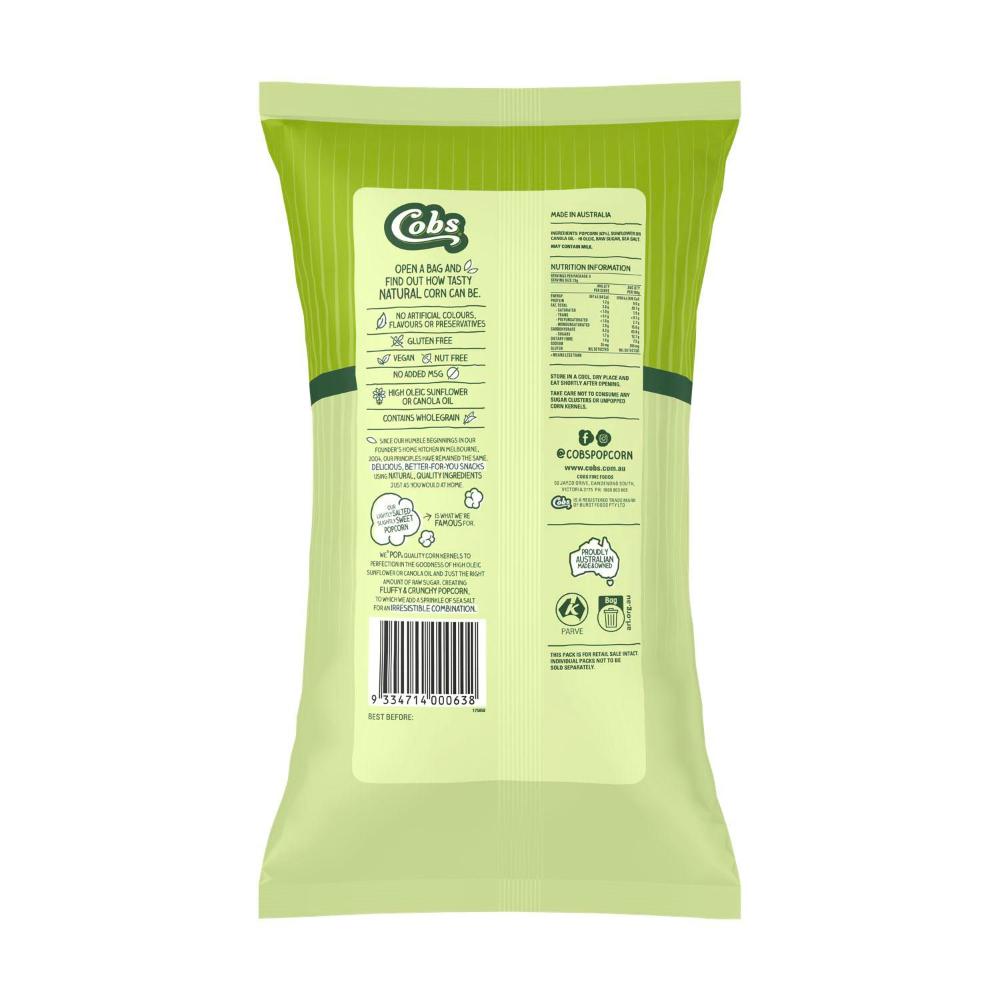 Cobs Sweet & Salty Popcorn Multipack Lunchbox Snacks - 5 Pack