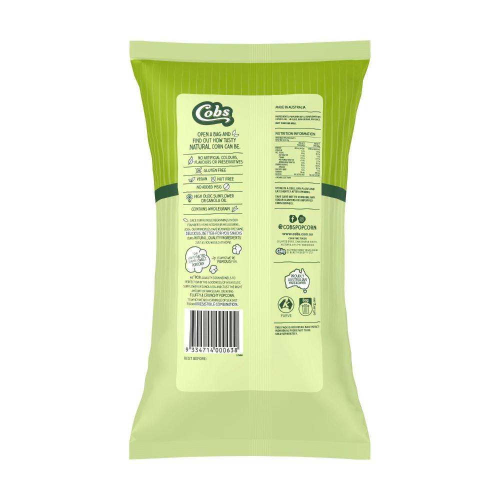 Cobs Sweet & Salty Popcorn Multipack Lunchbox Snacks - 5 Pack