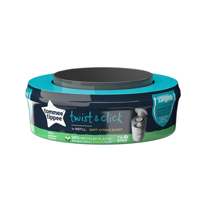 Tommee Tippee Nappy Bin Twist & Click Refill 1 Pack - 1 pack