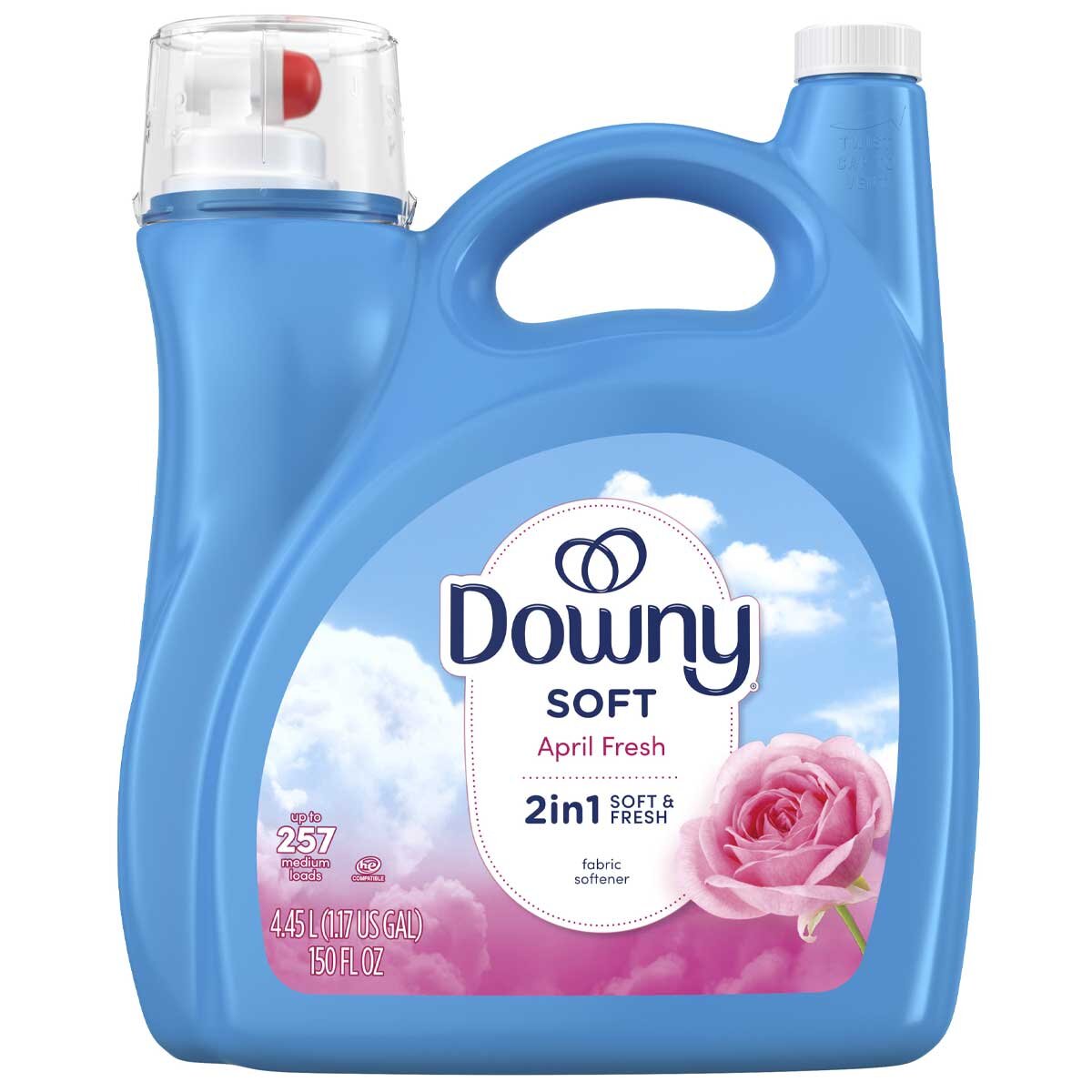 Downy Ultra Concentrated Fabric Softener April Fresh 4.45L
