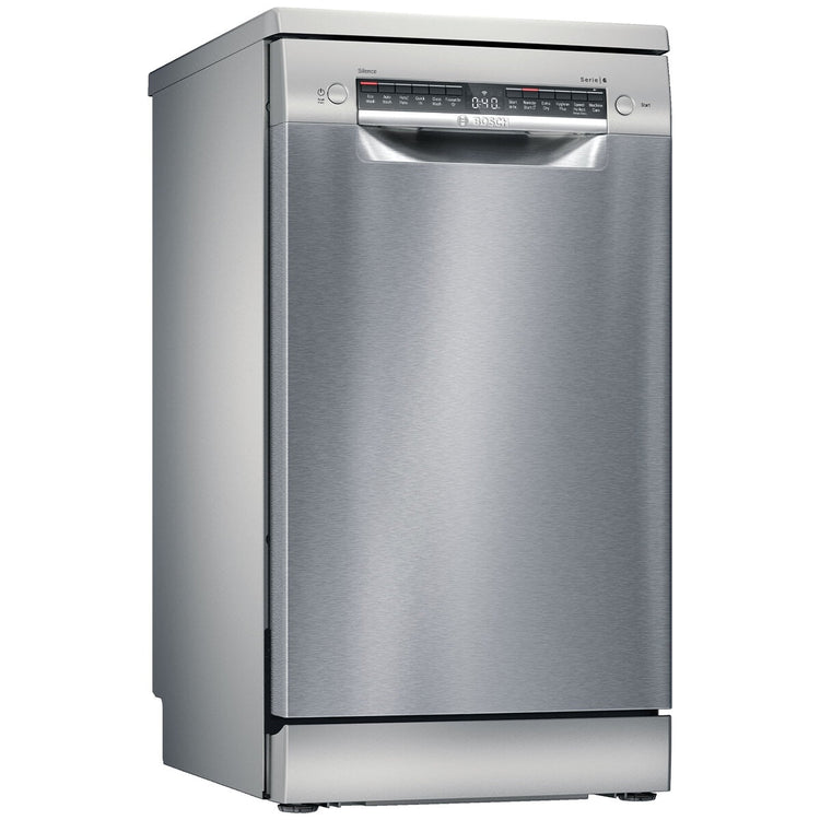 Bosch Series 6 Free Standing Dishwasher SPS6IKI01A Stainless Steel 45cm