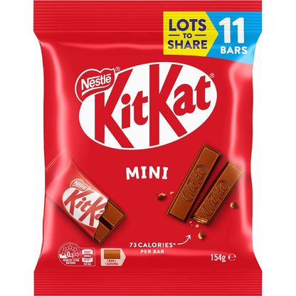 Kitkat Milk Chocolate Mini Bars 154g 11 Pack