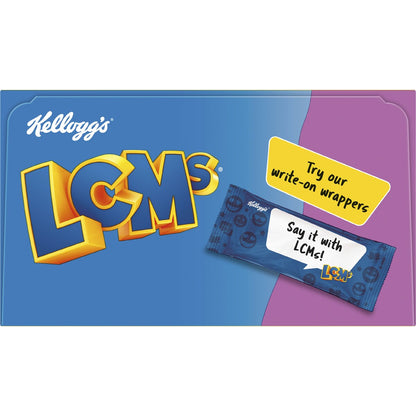 Kellogg's LCMs Kaleidos Rice Bubbles Snack Bars 12 pack