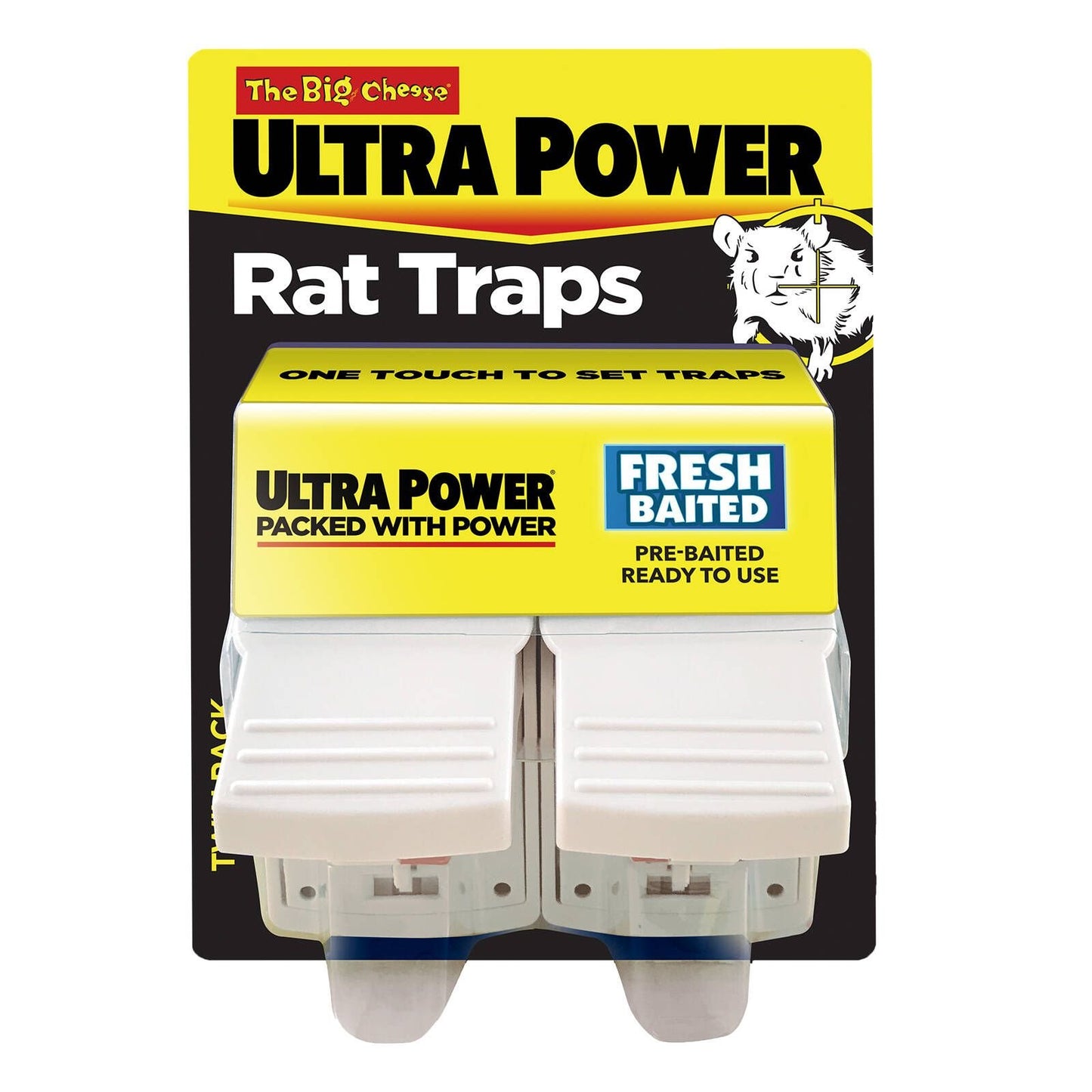 The Big Cheese Ultra Power Rat Trap - 2 Pack