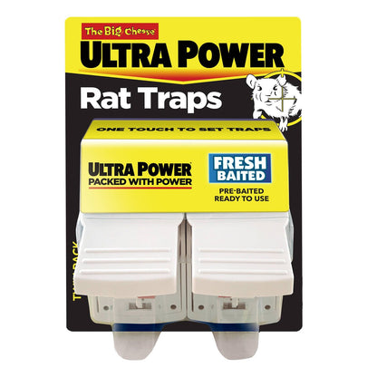 The Big Cheese Ultra Power Rat Trap - 2 Pack