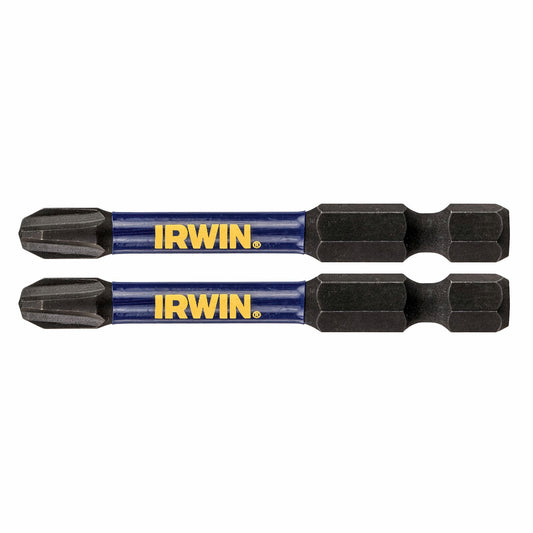 Irwin Impact Pro Performance Bits 57mm PH3 2 Pack