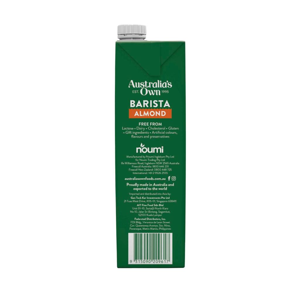 Australia's Own Almond Barista Milk - 1L