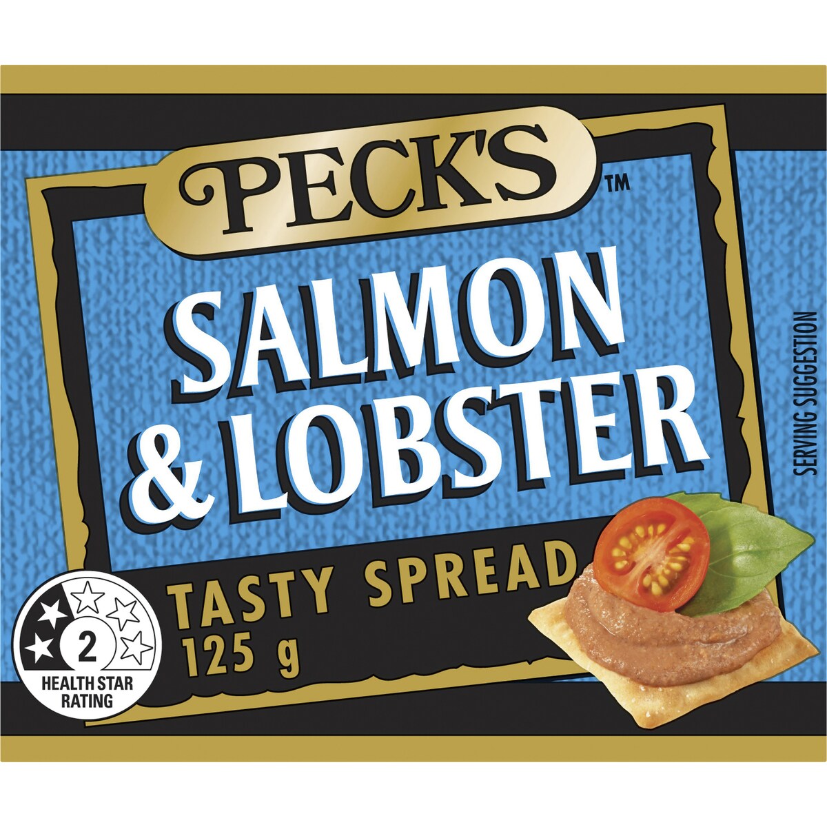 Peck's Salmon & Lobster Spread 125g