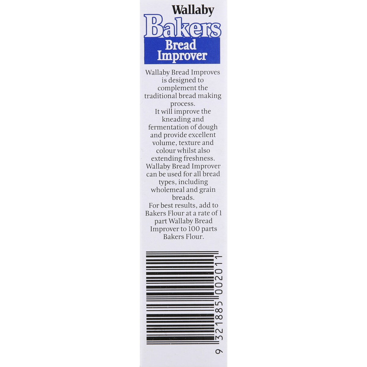 Wallaby Bread Improver 125g Each
