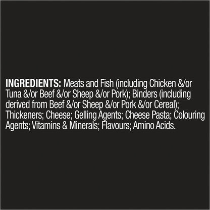 Dine Adult Wet Cat Food Saucy Morsels with Tuna & Cheese 85g