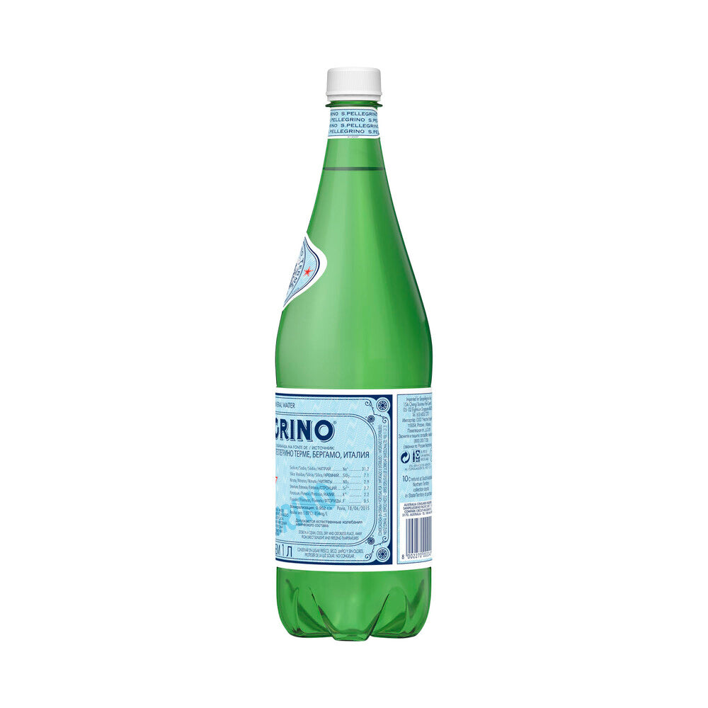 Sanpellegrino Pet Sparkling Mineral Water Bottle - 1L