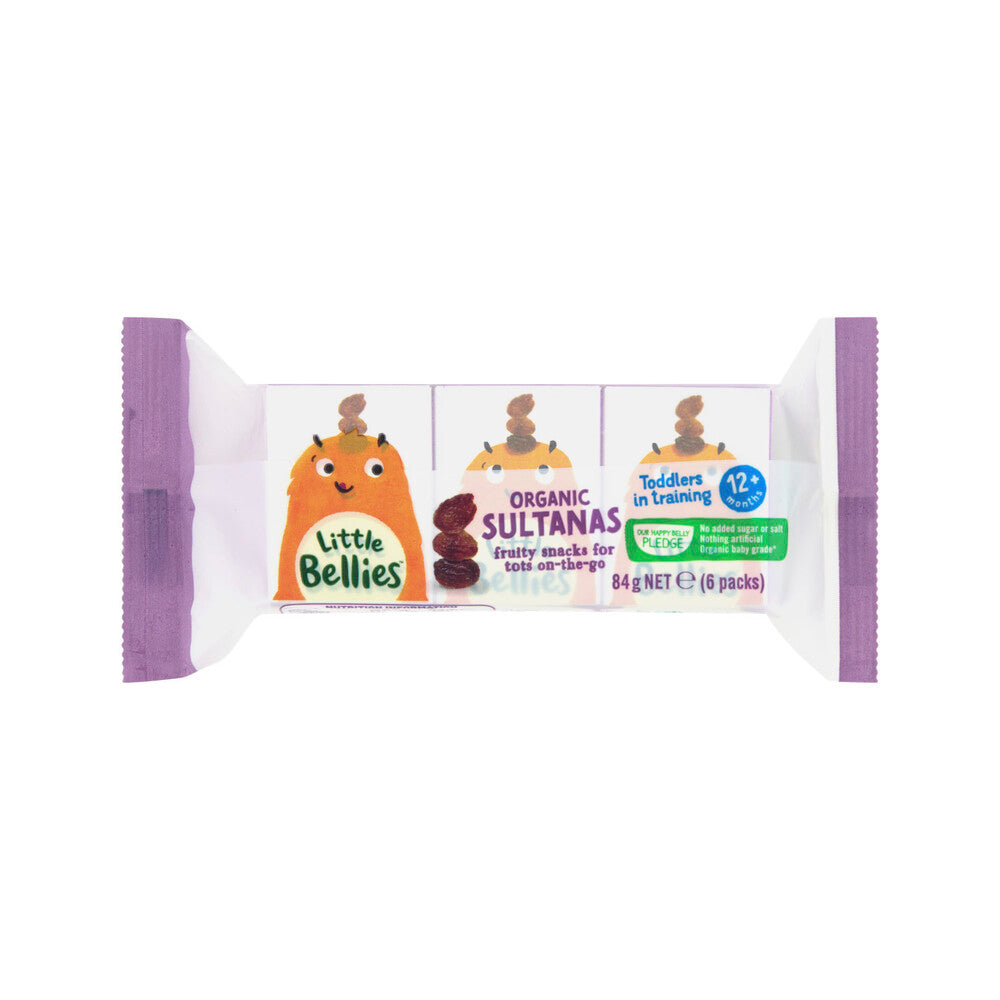 Little Bellies Sultanas 6x14g - 84g