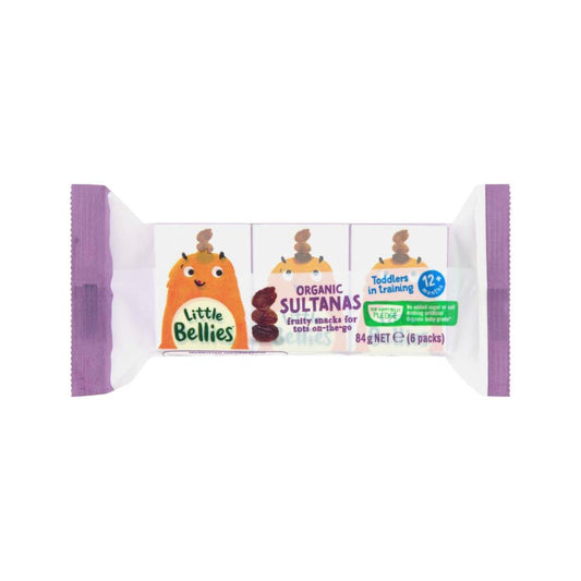 Little Bellies Sultanas 6x14g - 84g