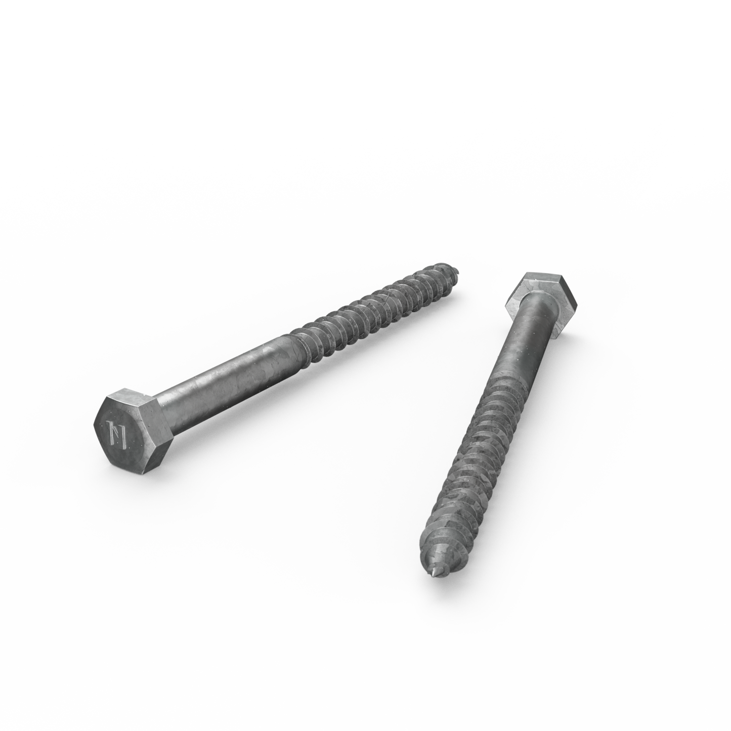 Zenith Hot Dip Galvanised Hex Head Coach Screws - M10 x 130mm
