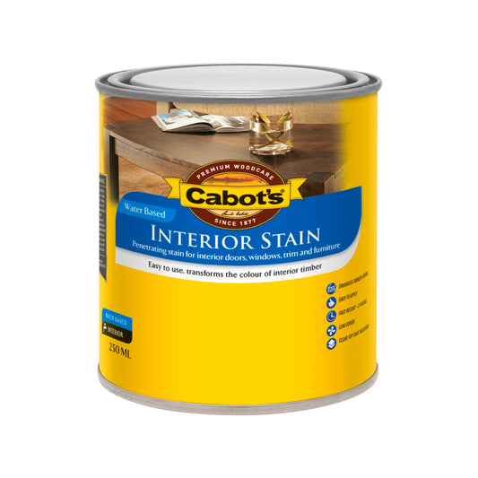 Cabot Maple Water Based Interior Stain - 250ml