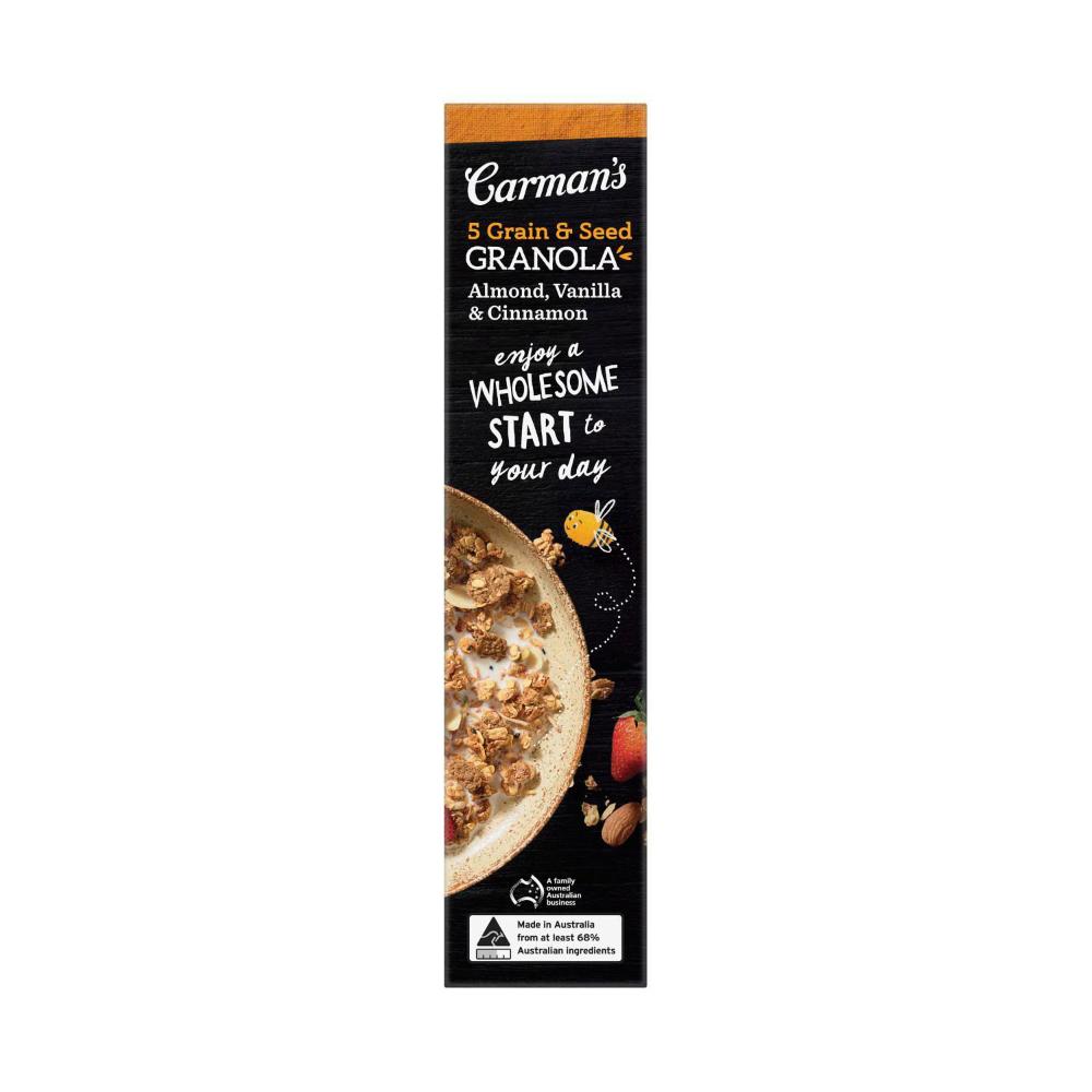 Carman's Almond Vanilla & Cinnamon Granola - 450g