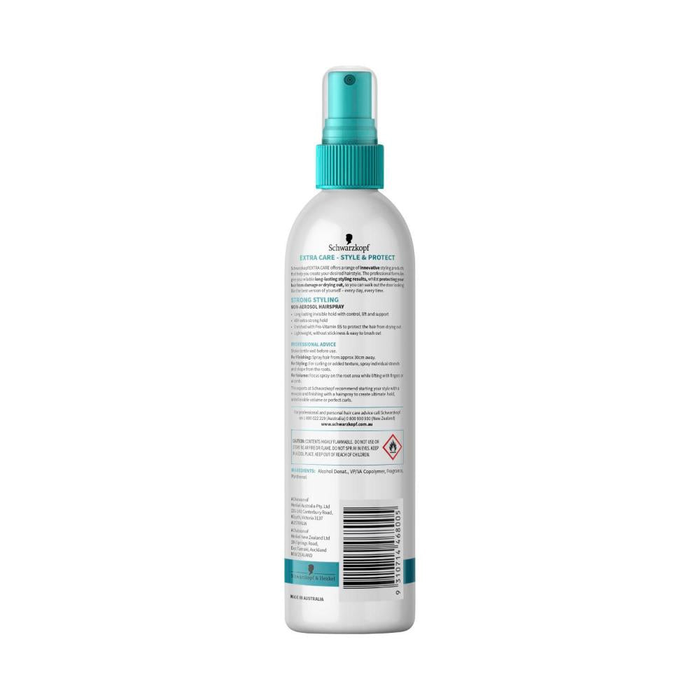 Schwarzkopf Extra Care Strong Hold Hair Spray - 200mL