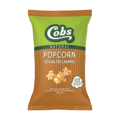 Cobs Gluten Free Popcorn Sea Salted Caramel - 100g