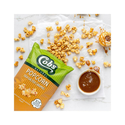 Cobs Gluten Free Popcorn Sea Salted Caramel - 100g