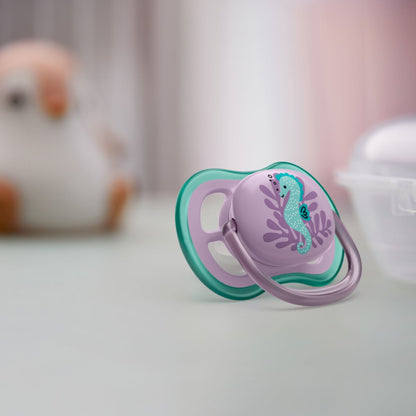 Philips Avent Ultra Air Soother 6-18m Assorted 2 Pack
